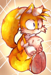 Rating: Safe Score: 0 Tags: anthro blue_eyes canid canine chest_tuft e621 fluffy fluffy_tail fox fur hi_res holding_tail male mammal miles_prower multi_tail sega solo sonic_the_hedgehog_(series) tail tail_hug tuft whenimjealous yellow_body yellow_fur User: bunchy7s