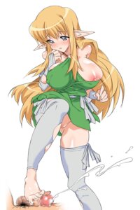 Rating: Explicit Score: 0 Tags: areola_slip areolae big_breasts blonde_hair blue_eyes blush breasts bridal_gauntlets bursting_breasts censored clothed_female clothed_female_nude_male clothing cum cumshot ejaculation elf erect_nipples erect_nipples_under_clothes feet female foot_fetish footjob footjob_with_legwear highres huge_breasts large_breasts leg_lift long_hair looking_down male midori_kouichi nipple_slip nipples no_panties open_mouth penis pink_nipples pointy_ears pubic_hair pussy rule34 small_penis standing standing_footjob stockings thighhighs tiffania_westwood toeless_socks toes wardrobe_malfunction zero_no_tsukaima zzz User: bunchy7s
