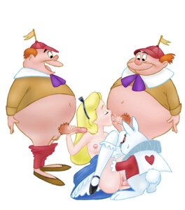 Rating: Explicit Score: 0 Tags: 1girls 3boys alice_(disney) alice_in_wonderland alice_in_wonderland_(1951_film) alice_liddell balls blowjob breasts brother brothers cum disney fellatio female jab male nipples oral penis pussy rule34 sex small_breasts straight_hair testicles tights tweedledee_(disney) tweedledum_(disney) white_rabbit_(disney) User: bunchy7s