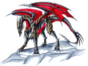 Rating: Safe Score: 0 Tags: 4:3 6_horns aarok activision ambiguous_gender armor black_body claws corrupt_cynder countershading digital_media_(artwork) dragon e621 european_mythology female feral green_eyes horn jewelry magenta_body magenta_scales membrane_(anatomy) membranous_wings multi_horn multicolored_body mythological_creature mythological_scalie mythology nude red_body reptile scales scalie solo spiked_tail spikes spikes_(anatomy) spyro_the_dragon tail the_legend_of_spyro two_tone_body ventral_scales western_dragon white_horn wing_claws wings User: bunchy7s