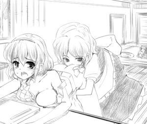 Rating: Explicit Score: 0 Tags: 2girls alice_margatroid apron ass bent_over blush braid breast_press breasts dress female hourai_doll human indoors marisa_kirisame monochrome multiple_females multiple_girls naked_apron open_mouth rule34 shanghai_doll short_hair sketch takara_akihito touhou witch yuri User: bunchy7s Rating: Explicit Score: 0 Tags: 2girls alice_margatroid apron ass bent_over blush braid breast_press breasts dress female hourai_doll human indoors marisa_kirisame monochrome multiple_females multiple_girls naked_apron open_mouth rule34 shanghai_doll short_hair sketch takara_akihito touhou witch yuri User: bunchy7s
