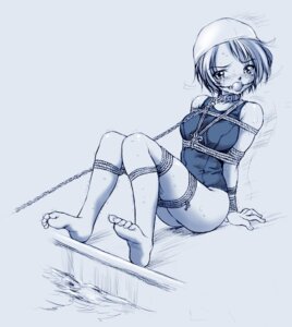 Rating: Questionable Score: 0 Tags: artist_request ball_gag barefoot bondage chains collar copyright_request female gag gagged monochrome one-piece_swimsuit peril pizza_man pool predicament_bondage rope rule34 school_swimsuit source_request swimsuit User: bunchy7s