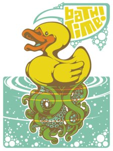 Rating: Safe Score: 0 Tags: 3:4 ambiguous_gender anatid anseriform avian bird duck e621 english_text monster pseudo_manitou solo suckers suction_cup tentacle_creature tentacles text water User: bunchy7s
