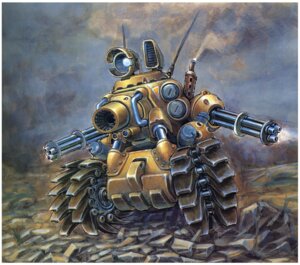 Rating: Safe Score: 0 Tags: ambiguous_gender armored_vehicle border cannon casemate cloud detailed digital_media_(artwork) digital_painting_(artwork) e621 full-length_portrait gatling_gun grandfathered_content gun hi_res machine machine_gun metal_slug not_furry outside overcast painting_(artwork) portrait ranged_weapon rock sky smoke snk sv-001 tank_(vehicle) tracked_vehicle unknown_artist vehicle weapon white_border yellow_body zero_pictured User: bunchy7s