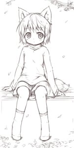 Rating: Safe Score: 0 Tags: 1:2 animal_humanoid canid canid_humanoid canine canine_humanoid clothing e621 female footwear fox fox_humanoid fox_tail hi_res humanoid kurukuru mammal mammal_humanoid simple_background sitting socks solo tail white_background young User: bunchy7s