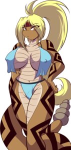 Rating: Questionable Score: 0 Tags: accessory anthro bikini breasts clothed clothing e621 female hair headband hi_res mastergodai nipple_outline non-mammal_breasts pit_viper ponytail rattle_(anatomy) rattlesnake reptile scalie skimpy snake solo swimwear tight_clothing two-piece_swimsuit viper User: bunchy7s