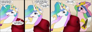 Rating: Safe Score: 0 Tags: comic digoraccoon duo e621 english_text equid equine feathered_wings feathers female feral friendship_is_magic furniture hasbro horn invisible_pink_unicorn mammal my_little_pony mythological_creature mythological_equine mythology princess princess_celestia_(mlp) psychiatrist royalty sofa square_crossover text therapist unicorn white_body white_feathers winged_unicorn wings User: bunchy7s