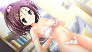 Rating: Explicit Score: 0 Tags: blush bra brown_hair female game_cg green_eyes kurokawa_shizuku lingerie navel panties ren'ai_kateikyoushi_rurumi_coordinate! renai_kateikyoushi_rurumi_coordinate rule34 short_hair solo suzui_narumi underwear undressing User: bunchy7s