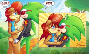 Rating: Questionable Score: 0 Tags: anthro anthro_on_anthro archie_comics blazeymix blue_eyes blush bodily_fluids bottomless bottomless_anthro bottomless_female bottomless_male breasts brown_body brown_fur butt chipmunk clothed clothing comic crying e621 eulipotyphlan eyewear female female_anthro fur glasses green_hair grin ground_squirrel hair hedgehog kissing male male/female male_anthro mammal nipples red_hair rodent sally_acorn sallyhot sciurid scourge_the_hedgehog sega smile sonic_the_hedgehog_(archie) sonic_the_hedgehog_(comics) sonic_the_hedgehog_(series) teamacorn tears User: bunchy7s