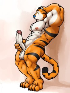 Rating: Explicit Score: 0 Tags: 3:4 abs absurd_res anthro balls biceps big_muscles big_penis biped blue_nose bodily_fluids claws countershading dripping e621 erection fangs felid flexing foreskin frosted_flakes fur genital_fluids genitals glans grisser hands_behind_head hi_res humanoid_genitalia humanoid_penis kellogg's male mammal markings mascot masturbation muscular muscular_anthro muscular_male nipples nude pantherine pecs penile penile_masturbation penis pink_glans pose precum presenting retracted_foreskin solo standing stripes tail teeth tiger toe_claws tongue tony_the_tiger vein white_penis yellow_eyes User: bunchy7s