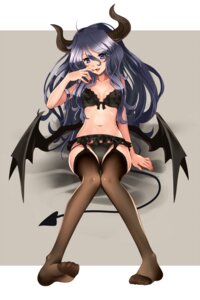 Rating: Questionable Score: 0 Tags: 2:3 black_bra black_clothing black_hair black_legwear black_panties black_underwear blue_eyes bra clothing demon e621 female garter_belt garter_straps hair horn humanoid katahira_masashi legwear long_hair looking_at_viewer membrane_(anatomy) membranous_wings navel panties sitting solo spade_tail tail thigh_highs underwear wings User: bunchy7s