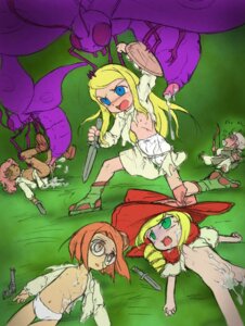 Rating: Explicit Score: 0 Tags: clothing cum etrian_odyssey female flat_chest glasses gunner insects panties protector rule34 survivalist war_magus User: bunchy7s