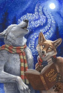 Rating: Safe Score: 0 Tags: 2013 ambiguous_gender anthro black_nose blotch blue_background book canid canine canis caroling duo e621 eyes_closed fangs fluffy fox fur mammal moon music musical_note musical_symbol night orange_body orange_fur outside plant red_fox scarf simple_background singing sky snow star starry_sky symbol teeth tree true_fox white_body white_fur winter wolf User: bunchy7s Rating: Safe Score: 0 Tags: 2013 ambiguous_gender anthro black_nose blotch blue_background book canid canine canis caroling duo e621 eyes_closed fangs fluffy fox fur mammal moon music musical_note musical_symbol night orange_body orange_fur outside plant red_fox scarf simple_background singing sky snow star starry_sky symbol teeth tree true_fox white_body white_fur winter wolf User: bunchy7s