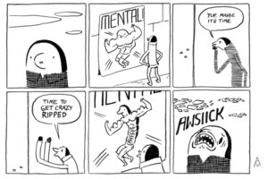 Rating: Safe Score: 0 Tags: adam_muto avian bird clothing comic dialogue e621 english_text flexing male monochrome muscular muscular_male penguin solo tall_penguin text User: bunchy7s