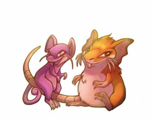 Rating: Safe Score: 0 Tags: ambiguous_gender claws duo e621 feral francis_john generation_1_pokemon mammal nintendo open_mouth pokemon pokemon_(species) raticate rattata red_eyes rodent simple_background sitting smile tongue whiskers User: bunchy7s