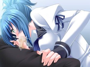 Rating: Explicit Score: 0 Tags: blue_hair censored cum cum_in_mouth fellatio female game_cg hair jpeg_artifacts kochou_no_yume male oral penis ponytail rule34 school_uniform shizuru_nanaumi tied_hair uniform User: bunchy7s