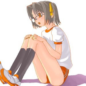 Rating: Explicit Score: 0 Tags: buruma female footwear glasses gym_uniform lowres oekaki rule34 socks User: bunchy7s
