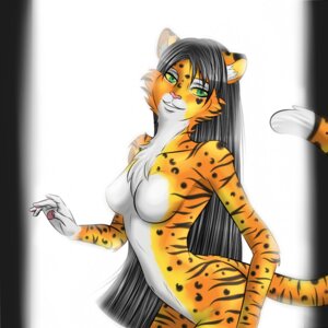 Rating: Questionable Score: 0 Tags: 1:1 anthro biped black_hair breasts domestic_cat e621 featureless_breasts felid feline felis female green_eyes hair heart_symbol long_hair looking_at_viewer mammal nude rafflone solo standing tail User: bunchy7s