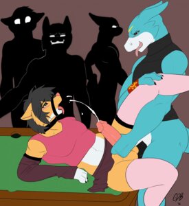 Rating: Explicit Score: 0 Tags: 2012 abs anal anal_penetration anthro balls biceps big_penis billiard_table blush bodily_fluids bottomwear butt calheb-db canid canine clothed clothing collar crossdressing cum cumshot dominant dominant_male e621 ejaculation erection femboy ferris furniture genital_fluids genitals group hair handjob hi_res humanoid_genitalia humanoid_penis jason_hunt legs_up legwear lying male male/male male_penetrated male_penetrating male_penetrating_male mammal muscular navel on_back open_mouth orgasm pecs penetration penile penis sex simple_background skirt spread_legs spreading stockings table tongue upskirt_sex User: bunchy7s