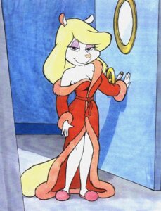 Rating: Questionable Score: 0 Tags: animaniacs anthro bare_shoulders bathrobe clothing crank e621 female footwear mammal minerva_mink mink mustelid musteline robe seductive shep shoes slippers solo true_musteline vault vintage warner_brothers User: bunchy7s