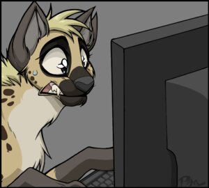 Rating: Safe Score: 0 Tags: alpha_channel ambiguous_gender black_border border computer e621 electronics feral hyena hyenakay kantayeni laptop mammal reaction_image royal-pain-in-the-ass simple_background solo spotted_hyena transparent_background User: bunchy7s