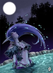 Rating: Safe Score: 0 Tags: armor blizzard_entertainment blue_hair blue_theme bodypaint clothing cool_colors e621 elena_de_grimani elf eyes_closed face_paint feathers female hair humanoid humanoid_pointy_ears jewelry magic moon moonwell navel necklace night night_elf not_furry outside partially_submerged pointy_ears purple_body purple_clothing purple_hair purple_skin sky solo star starry_sky swimming warcraft water User: bunchy7s