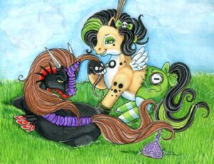 Rating: Safe Score: 0 Tags: black_hair chival chival_(character) detailed_background duo e621 equid equine exodite feathered_wings feathers female feral glamfur grass hair hasbro horn horse long_hair male mammal my_little_pony mythological_creature mythological_equine mythology pegasus plant ponification pony pre-g4 winged_unicorn wings User: bunchy7s