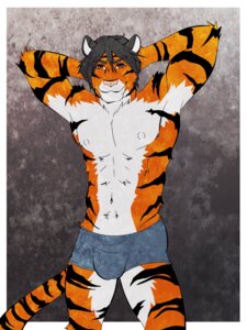 Rating: Questionable Score: 0 Tags: 3:4 abs anthro biceps biped black_body black_fur black_hair boxer_briefs boxers_(clothing) bulge clothed clothing e621 felid flexing fur grin hair hands_behind_head hi_res looking_at_viewer male mammal markings muscular muscular_anthro muscular_male nipples orange_body orange_eyes orange_fur pantherine pecs pose shootingstar smile solo standing stripes tail tiger topless underwear white_body white_fur User: bunchy7s Rating: Questionable Score: 0 Tags: 3:4 abs anthro biceps biped black_body black_fur black_hair boxer_briefs boxers_(clothing) bulge clothed clothing e621 felid flexing fur grin hair hands_behind_head hi_res looking_at_viewer male mammal markings muscular muscular_anthro muscular_male nipples orange_body orange_eyes orange_fur pantherine pecs pose shootingstar smile solo standing stripes tail tiger topless underwear white_body white_fur User: bunchy7s