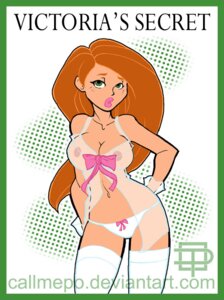 Rating: Explicit Score: 0 Tags: 1girls callmepo color colored disney female female_only frontpage human kim_possible kimberly_ann_possible nipples rule34 socks solo straight_hair thigh_socks thighhighs victoria's_secret white_socks User: bunchy7s