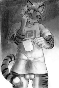 Rating: Explicit Score: 0 Tags: 2008 anthro arjuna balls beverage bottomless bulge clothed clothing coffee e621 erection erection_under_clothing felid food genitals graphite_(artwork) greyscale male mammal monochrome pantherine pastel_(artwork) pinup pose shaded sketch solo tail tenting tiger traditional_media_(artwork) User: bunchy7s Rating: Explicit Score: 0 Tags: 2008 anthro arjuna balls beverage bottomless bulge clothed clothing coffee e621 erection erection_under_clothing felid food genitals graphite_(artwork) greyscale male mammal monochrome pantherine pastel_(artwork) pinup pose shaded sketch solo tail tenting tiger traditional_media_(artwork) User: bunchy7s