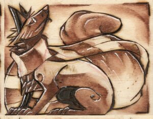 Rating: Safe Score: 0 Tags: ambiguous_gender canid canine cross_fox dashwood_fox e621 feral fox foxbox mammal patto quadruped red_fox scarf side_view solo tail true_fox woodblock_print User: bunchy7s Rating: Safe Score: 0 Tags: ambiguous_gender canid canine cross_fox dashwood_fox e621 feral fox foxbox mammal patto quadruped red_fox scarf side_view solo tail true_fox woodblock_print User: bunchy7s