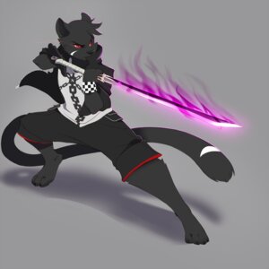 Rating: Safe Score: 0 Tags: 1:1 2014 anthro aura black_body black_fur black_nose bottomwear clothed clothing digital_media_(artwork) domestic_cat e621 felid feline felis full-length_portrait fully_clothed fur hi_res holding_melee_weapon holding_object holding_sword holding_weapon jacket kanel male mammal melee_weapon pants portrait pose red_eyes shirt simple_background solo sword topwear weapon white_body white_fur User: bunchy7s Rating: Safe Score: 0 Tags: 1:1 2014 anthro aura black_body black_fur black_nose bottomwear clothed clothing digital_media_(artwork) domestic_cat e621 felid feline felis full-length_portrait fully_clothed fur hi_res holding_melee_weapon holding_object holding_sword holding_weapon jacket kanel male mammal melee_weapon pants portrait pose red_eyes shirt simple_background solo sword topwear weapon white_body white_fur User: bunchy7s