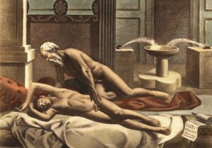 Rating: Explicit Score: 0 Tags: 2boys age_difference alcibiades ancient_greece balding beard completely_nude edouard-henri_avril erect_nipples erection fine_art flaccid flaccid_penis fountain gay gay_sex greek_text hair imminent_rape legs_together lying_on_side male male/male male_on_male male_only mustache nipples nude nude_male older_male older_male_and_younger_male penis penis_size_difference philosopher philosophy public_domain rule34 sleeping socrates socrates_(philosopher) straight_hair tagme traditional_art translation_request uncensored white_beard white_facial_hair white_mustache yaoi User: bunchy7s