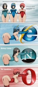 Rating: Explicit Score: 0 Tags: 3girls arm_sleeves ass bending_over bent_over big_ass big_breasts black_hair blue_gloves blue_hair blue_leotard blue_thighhighs bob_cut breasts browsers comic female fingerless_arm_sleeves gloves green_eyes green_gloves green_leotard green_thighhighs hair_ribbon hanging_breasts holding_hands inanimate internet_explorer internet_explorer-tan leotard long_hair multiple_females multiple_girls netscape netscape-tan nipples opera-tan opera_(browser) os-tan red_gloves red_hair red_leotard red_thighhighs rule34 site-tan software spanish_text superheroine thighhighs translation_check User: bunchy7s
