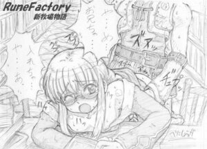 Rating: Explicit Score: 0 Tags: 1girls blush female glasses harvest_moon incest monochrome open_mouth rule34 rune_factory rune_factory_1 sex sketch tori_(rune_factory) translated User: bunchy7s