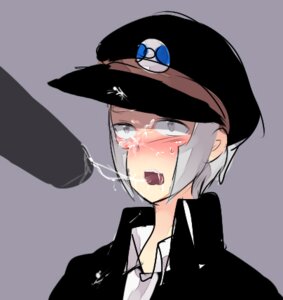 Rating: Explicit Score: 0 Tags: after_fellatio blush censored clothed clothes clush color cum cum_in_mouth cum_on_face grey_eyes grey_hair hat human ingo_(pokemon) male male/male male_only multiple_males npc_trainer penis pokemon rule34 simple_background subway_master tagme yaoi User: bunchy7s