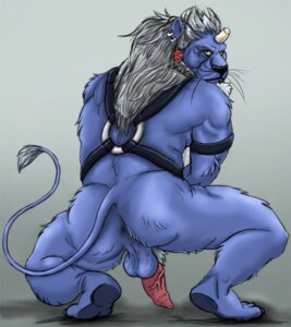 Rating: Explicit Score: 0 Tags: 2014 anthro anus backsack balls biped broken_horn butt e621 ear_piercing erection felid final_fantasy final_fantasy_x fur genitals hair harness horn kimahri looking_back male mammal mane muscular muscular_anthro muscular_male penile_spines penis perineum piercing ronso solo square_enix tarolyon vein white_hair yellow_eyes User: bunchy7s