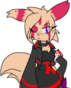 Rating: Safe Score: 0 Tags: alternate_color anthro anthrofied blue_eyes breasts clothing dress e621 female frown fur generation_3_pokemon hair jacket looking_at_viewer mammal markings nintendo one_eye_closed pokemon pokemon_(species) pokemorph red_markings short_hair simple_background solo tail topwear unknown_artist white_background white_body white_fur zangoose User: bunchy7s