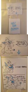 Rating: Safe Score: 0 Tags: ambiguous_gender dialogue domestic_cat e621 english_text felid feline felis fur grandfathered_content hi_res humor joke laugh mammal photography_(artwork) real solo spam_cat spamcat text white_body white_fur User: bunchy7s