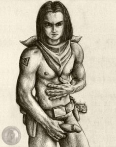 Rating: Explicit Score: 0 Tags: 1boy android_17 dragon_ball dragon_ball_z fight_boner male male_only rough_canvas rule34 solo straight_hair tagme User: bunchy7s