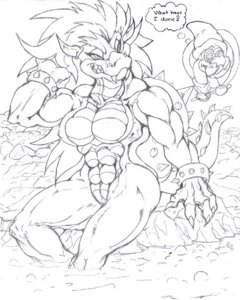 Rating: Explicit Score: 0 Tags: abs after_transformation anthro biceps bowser breasts crossgender dialogue dragon_koopa duo e621 english_text featureless_breasts female genitals horn kamek koopa magikoopa male mario_bros monochrome mtf_crossgender muscular muscular_anthro muscular_female nintendo non-mammal_breasts nude rollingslash scalie simple_background smile solo_focus tail text traditional_media_(artwork) vulva white_background User: bunchy7s