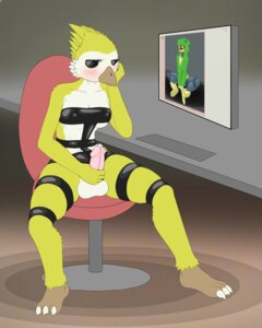 Rating: Explicit Score: 0 Tags: 2013 4:5 anthro avian avian_(starbound) balls beak blush bodily_fluids bored breasts chucklefish e621 erection fallcrest genital_fluids genitals glitch_(starbound) gynomorph hi_res humanoid_genitalia humanoid_penis intersex latex limebreaker looking_at_viewer machine male masturbation non-mammal_breasts penile penile_masturbation penis precum robot solo starbound User: bunchy7s