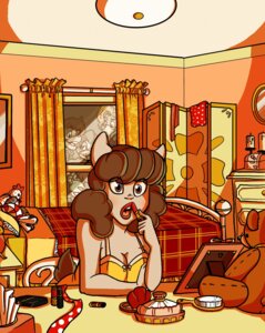 Rating: Safe Score: 0 Tags: after_the_fox alternative_fashion anthro applying_makeup bed bedding bedroom big_breasts bovid breasts brown_eyes brown_hair brush candle caprine chair cleanix cleavage clock clothed clothing curtains digital_media_(artwork) domestic_sheep dresser e621 end_table fangs female furniture group hair hairbrush hi_res humanoid_face inside lipstick lipstick_(object) looking_at_another makeup male mammal nightstand open_mouth peeping personal_grooming pillow plushie red_lipstick rockabilly sheep short_tail sitting smile solo_focus surprised table tail teeth tissue tongue tongue_out voyeur warm_colors window User: bunchy7s