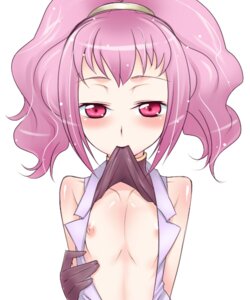 Rating: Questionable Score: 0 Tags: 1girls anya_alstreim anya_earlstreim blush breasts code_geass female female_only flat_chest gloves kanya_pyi mouth_hold nipples no_bra open_clothes open_shirt pink_eyes pink_hair rule34 shirt shirt_lift solo User: bunchy7s