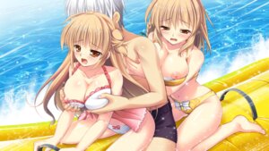 Rating: Explicit Score: 0 Tags: bikini blush breast_grab breasts brown_eyes brown_hair female game_cg haruno_kaede manatsu_no_yoru_no_yuki_monogatari mikeou nipples rule34 sakura_haruno_(manatsu_no_yoru) swimsuit water User: bunchy7s