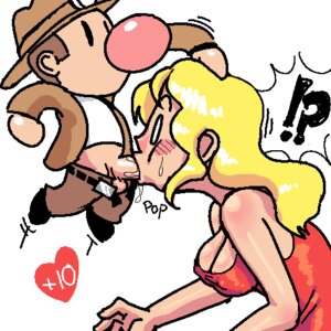 Rating: Explicit Score: 0 Tags: ! 1boy 1girls ? balls black_eyes blonde_hair breasts brown_hair cleavage clothes damsel_(spelunky) dress fellatio female female_focus guy_spelunky human male noill oral penis rule34 size_difference spelunky straight text white_eyes User: bunchy7s