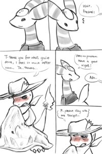 Rating: Questionable Score: 0 Tags: 2012 2:3 ampharos anthro bedding blanket blush bulge charmander clothed clothing comic dialogue digital_drawing_(artwork) digital_media_(artwork) duo e621 english_text fire flaming_tail fresnel_(buyobutt) generation_1_pokemon generation_2_pokemon hat haychel headgear headwear hi_res male mike_the_charmander monochrome nintendo pmd-explorers pokemon pokemon_(species) scarf size_difference tail teeth text User: bunchy7s