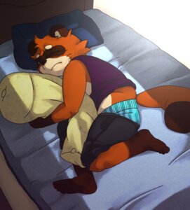 Rating: Safe Score: 0 Tags: anthro bed biped bottomwear boxers_(clothing) canid canine clothing dipstick_tail e621 eyes_closed furniture gloves_(marking) hug inside leg_markings lying male mammal markings ni_ki nikiciy on_bed on_side pants pillow plantigrade raccoon_dog shirt shorts sleeping slightly_chubby socks_(marking) solo tail tail_markings tanuki topwear underwear User: bunchy7s Rating: Safe Score: 0 Tags: anthro bed biped bottomwear boxers_(clothing) canid canine clothing dipstick_tail e621 eyes_closed furniture gloves_(marking) hug inside leg_markings lying male mammal markings ni_ki nikiciy on_bed on_side pants pillow plantigrade raccoon_dog shirt shorts sleeping slightly_chubby socks_(marking) solo tail tail_markings tanuki topwear underwear User: bunchy7s