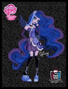 Rating: Safe Score: 0 Tags: anthro clothing dress e621 equestria_girls equid equine feathered_wings feathers female hasbro horn mammal mattel monster monster_girl_(genre) monster_high my_little_pony mythological_creature mythological_equine mythology nemoturunen princess_luna_(eg) smile solo style_emulation winged_unicorn wings User: bunchy7s
