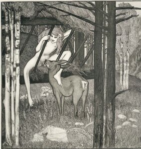 Rating: Explicit Score: 0 Tags: 1girls ass basket bestiality breasts cervine cunnilingus deer female feral flat_chest forest franz_von_bayros full_body human interspecies licking long_hair looking_at_viewer monochrome nipples nude oral public_domain pussy rule34 small_breasts tree vaginal_penetration wood zoophilia User: bunchy7s